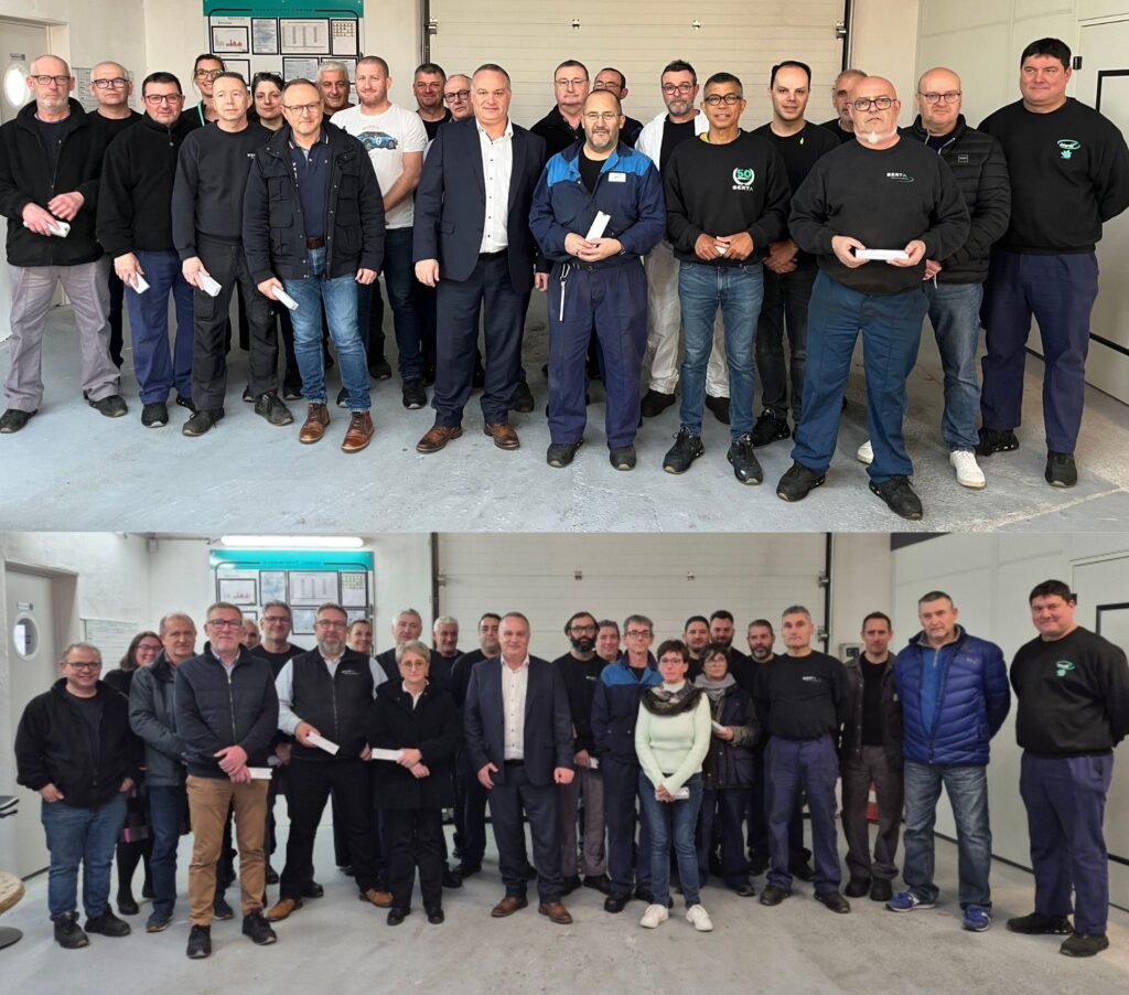 Remise des médailles du travail