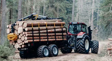 tracteur forestier